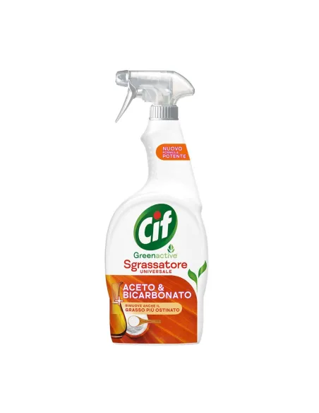 CIF GreenActive Sgrassatore Universale con Aceto & Bicarbonato - 650ml