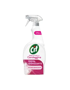 CIF Spray Attivo con Candeggina - 100% Igienizzante e Sbiancante  - 650ml