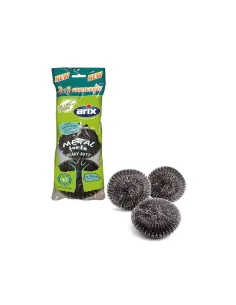 Arix Metal Forte Heavy Duty - Pagliette in Acciaio Inox Riciclato - Confezione 2+1 Gratis