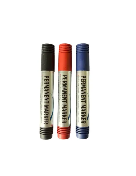 Set di 3 Marcatori Permanenti - Nero