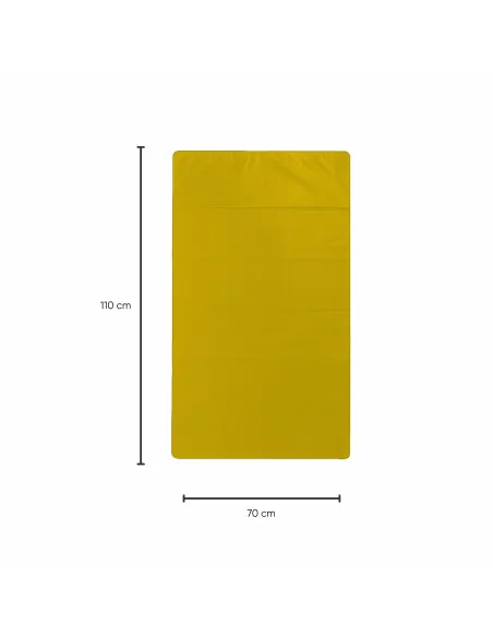 10 Sacchetti - 70x110 - Raccolta Differenziata Giallo - 110 Litri - Made in Italy