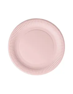 20 Piatti in Carta 23 cm - Lulù Happiness - Rosa