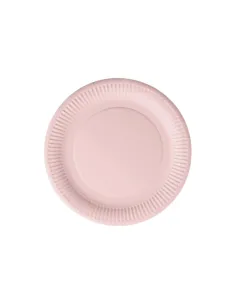 25 Piatti Carta Frutta e Dessert 17 cm - Lulù Happiness - Rosa