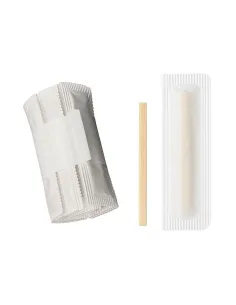 50 Palettine in Legno per Caffè – Imbustate Singolarmente