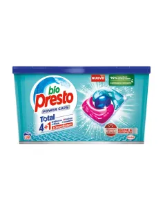 Bio Presto Power Caps Total 4+1 - Igiene & Freschezza - 18 Lavaggi