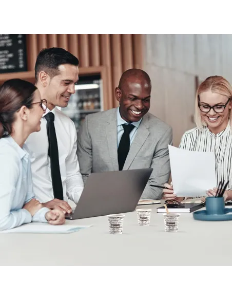 1000 Bicchieri Monouso in Carta da 75ml - Bianchi - Perfetti per Caffè!