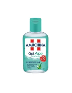 Amuchina Gel Mani Aloe Idratante 80ml – Igienizzante con 70% Alcol | Con Aloe Vera