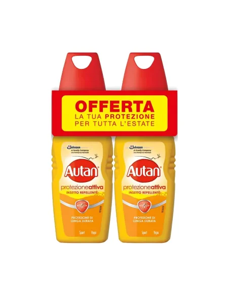Autan Protezione Attiva Insetto Repellente – Offerta Duo