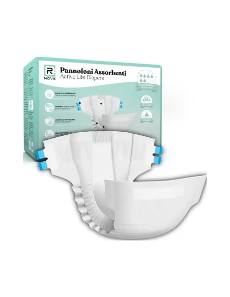 Pannoloni Assorbenti Adulto Active Life – RMOVE | Conf. da 25 pz – Taglia M