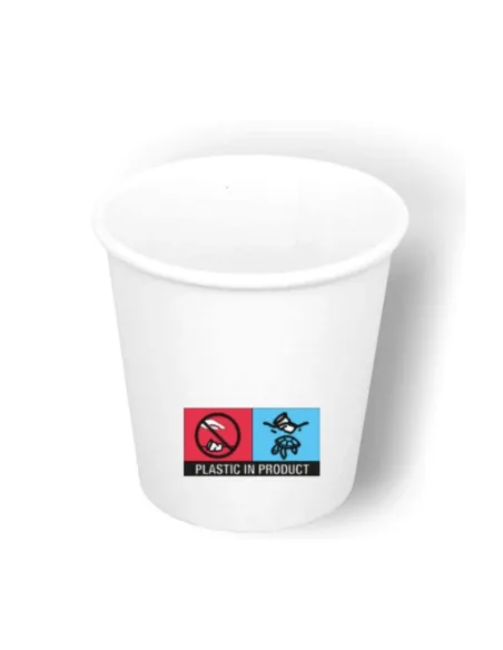 1000 Bicchierini di Carta 75ml Bianchi - Perfetti per il Tuo Caffè