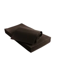 25 Pezzi Tovaglie in TNT 100x100cm Marrone