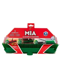 Scopa in Silicone MIA 5 in 1 - Verde