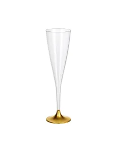 6 Flûte Champagne Trasparente Monouso – Calice Elegante