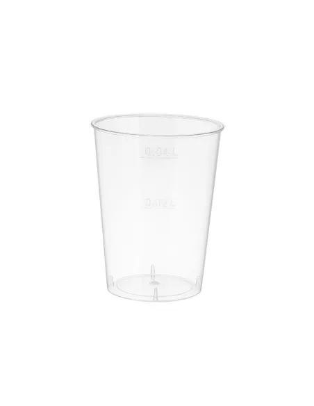 12 Bicchieri Shottino Trasparenti 4 cl – Bicchieri Chupito Monouso in Plastica Rigida | Ideali per Degustazioni