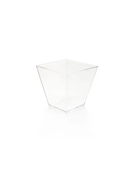 10 Coppette Trasparenti 60 ml – Monouso in Plastica Rigida | Ideali per Dessert