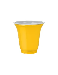 50 Bicchieri Plastica Colorati 75 ml Giallo – IMB | Bicchierini Resistenti per Caffè