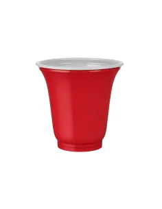50 Bicchieri Plastica Colorati 75 ml Rosso – IMB | Bicchierini Resistenti per Caffè