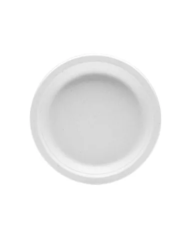 50 Piattini Frutta e Dessert in Polpa di Cellulosa 18 cm - Eco-Friendly e Pratici