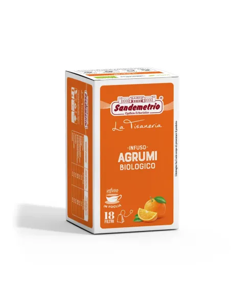 Sandemetrio Infuso Agrumi 18 Filtri