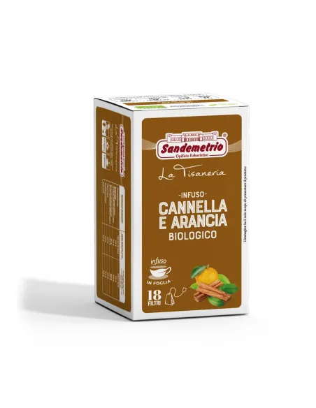 Sandemetrio Infuso Cannella e Arancia 18 Filtri