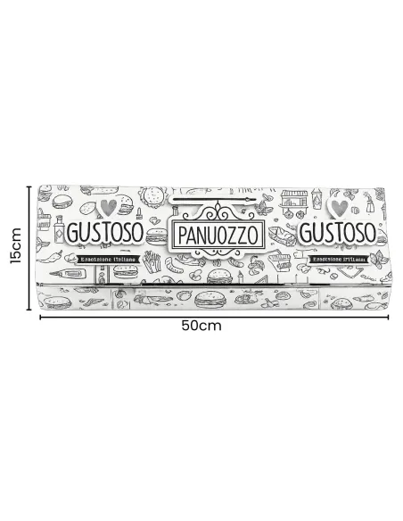 100 Scatole Panuozzo 15x50 cm – Cartoni Pizza Resistenti per Take Away e Pizzeria