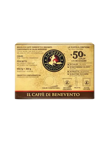 150 Cialde Strega Miscela Rossa + Accessori