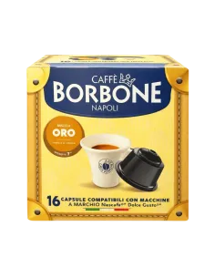 16 Capsule Dolce Gusto Caffè Borbone Miscela Oro