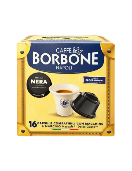 16 Capsule Dolce Gusto Caffè Borbone Miscela Nera