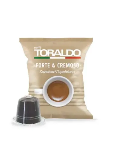 100 Capsule Nespresso Toraldo Forte e Cremoso