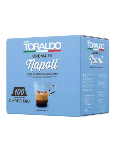 100 Capsule A Modo Mio Toraldo Miscela Crema di Napoli