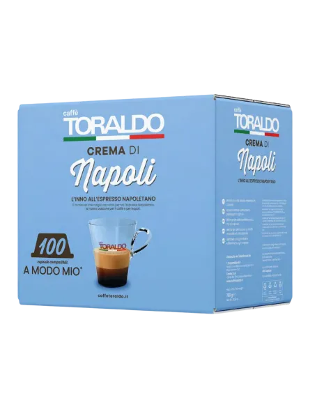 100 Capsule A Modo Mio Toraldo Miscela Crema di Napoli