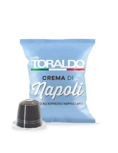 100 Capsule Nespresso Toraldo Crema di Napoli