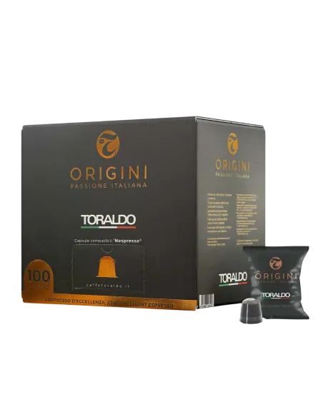 100 Capsule Nespresso Toraldo Miscela 5 Origini