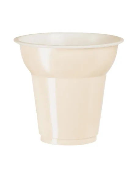 50 Bicchierini Caffè Plastica 70 ml Bianchi Aristea - Eleganti per Eventi