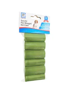 6 Rotoli Sacchi di Rifiuti Animale | Verde - Praticità e Igiene