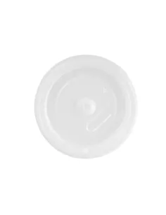 50 Coperchi per Bicchiere in Plastica 3 OZ/90ml - Bianchi - Praticità e Igiene
