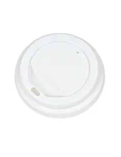 50 Coperchi per Bicchiere in Plastica 4 OZ/120ml - Bianchi - Praticità e Igiene