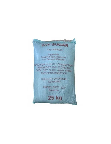 25KG  Zucchero di Canna in Sacco