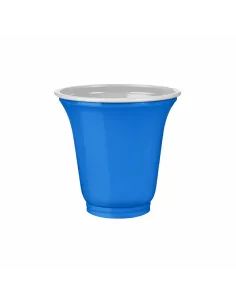 50 Bicchieri Plastica Colorati 75 ml Blu – IMB | Bicchierini Resistenti per Caffè