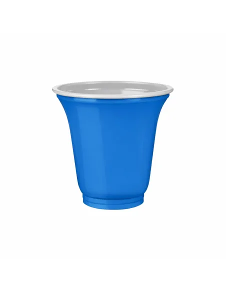 50 Bicchieri Plastica Colorati 75 ml Blu – IMB | Bicchierini Resistenti per Caffè