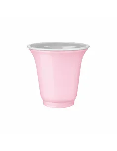50 Bicchieri Plastica Colorati 75 ml Rosa – IMB | Bicchierini Resistenti per Caffè