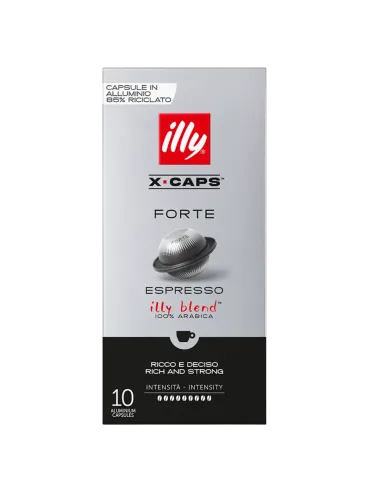10 Capsule X Caps Illy Forte