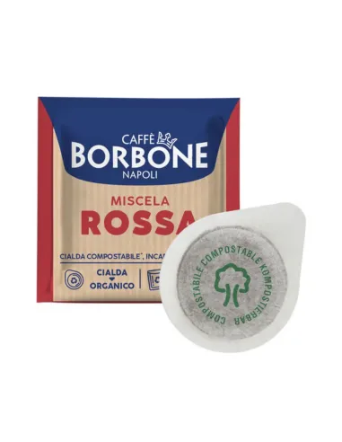50 Cialde Caffè Borbone Miscela Rossa