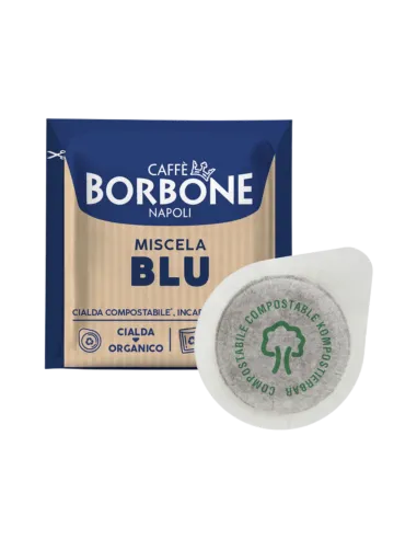 50 Cialde Caffè Borbone Miscela Blu