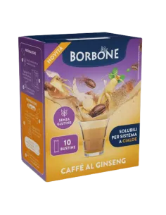 Caffè Borbone Caffè al Ginseng Stick - 10 stick - Ideali per sistemi a Cialde