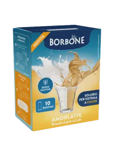 Caffè Borbone Latte -10 stick - Ideali per Sistemi a Cialde