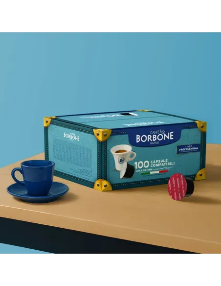 100 Capsule Lavazza Blue Borbone Miscela Rossa