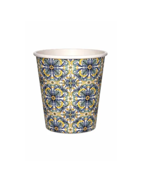 2000 Bicchierini di Carta 75ml Maiolica D2 - Perfetti per il Tuo Caffè