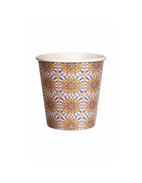 2000 Bicchierini di Carta 75ml Maiolica D4 - Perfetti per il Tuo Caffè