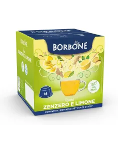 16 Capsule Nescafè Dolce Gusto Borbone Zenzero e Limone